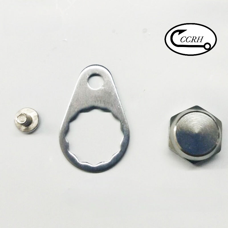 CCRH Baitcasting Reel Handle Nut Caps With Screw