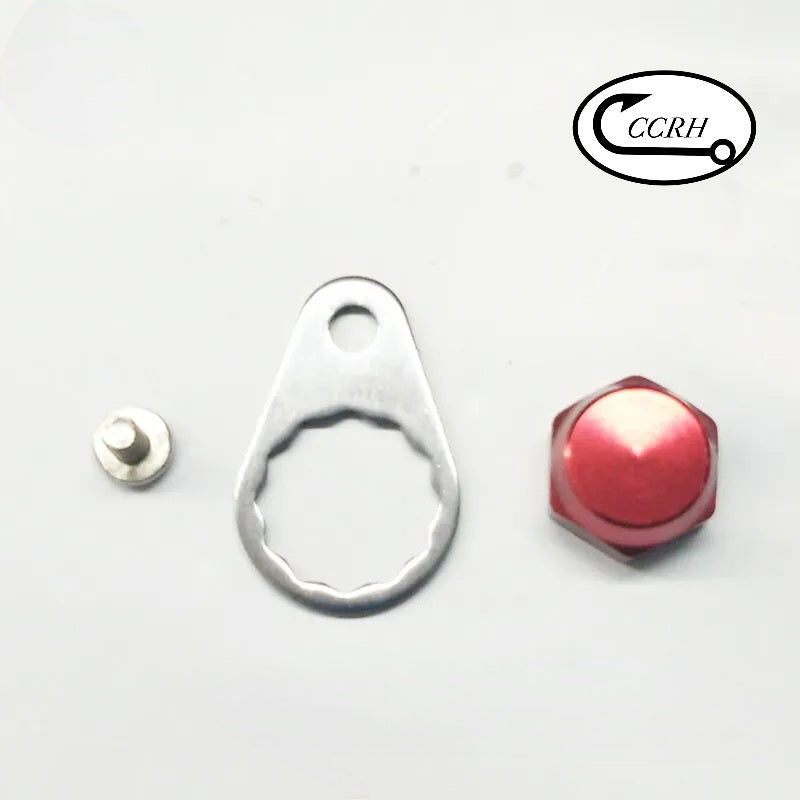 CCRH Baitcasting Reel Handle Nut Caps With Screw