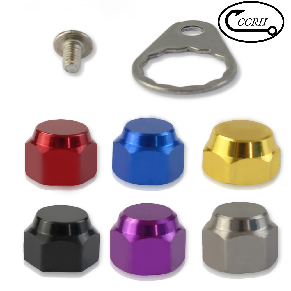 CCRH Baitcasting Reel Handle Nut Caps With Screw