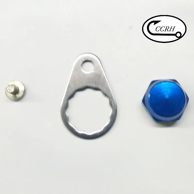 CCRH Baitcasting Reel Handle Nut Caps With Screw