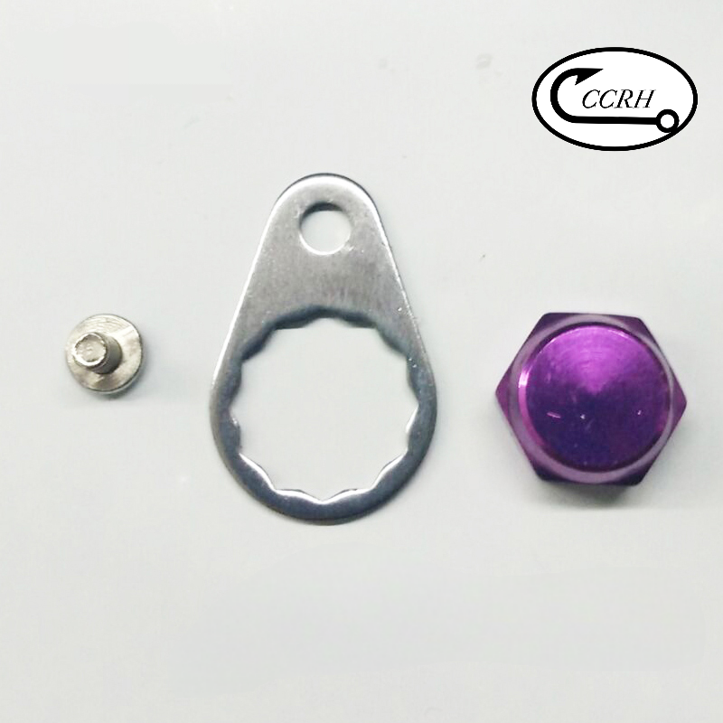 CCRH Baitcasting Reel Handle Nut Caps With Screw