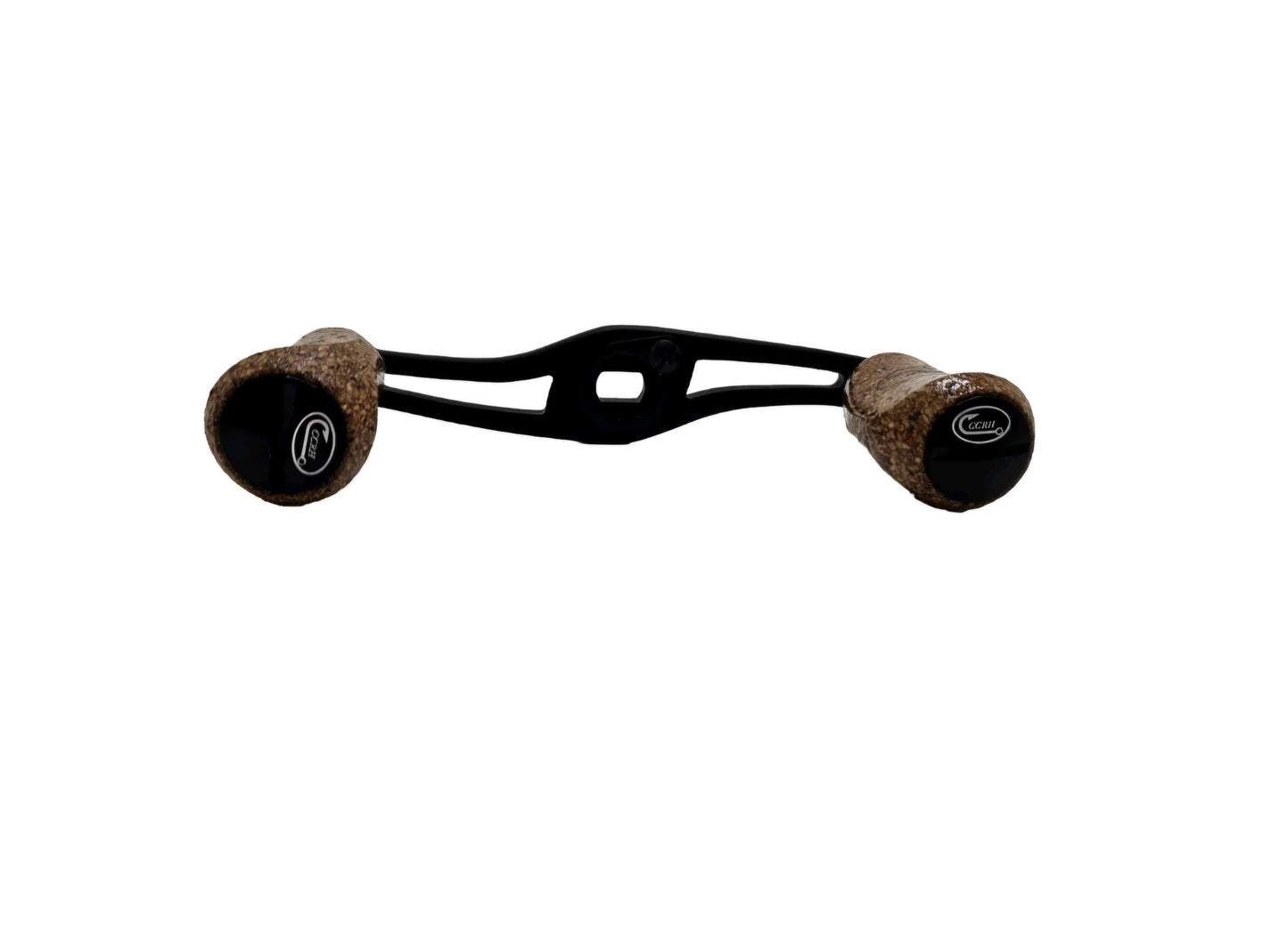Lightweight Swept Aluminum Baitcasting Reel Handle 90mm with Cork or EVA Foam Knobs