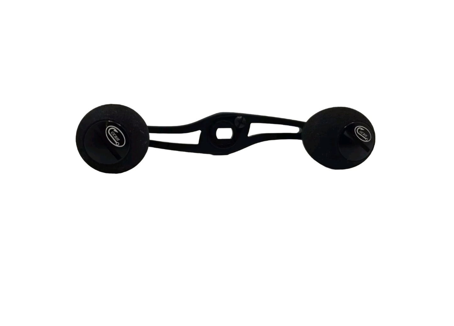 Lightweight Swept Aluminum Alloy Baitcasting Reel Power Handle 110mm with Cork or EVA Foam Knobs