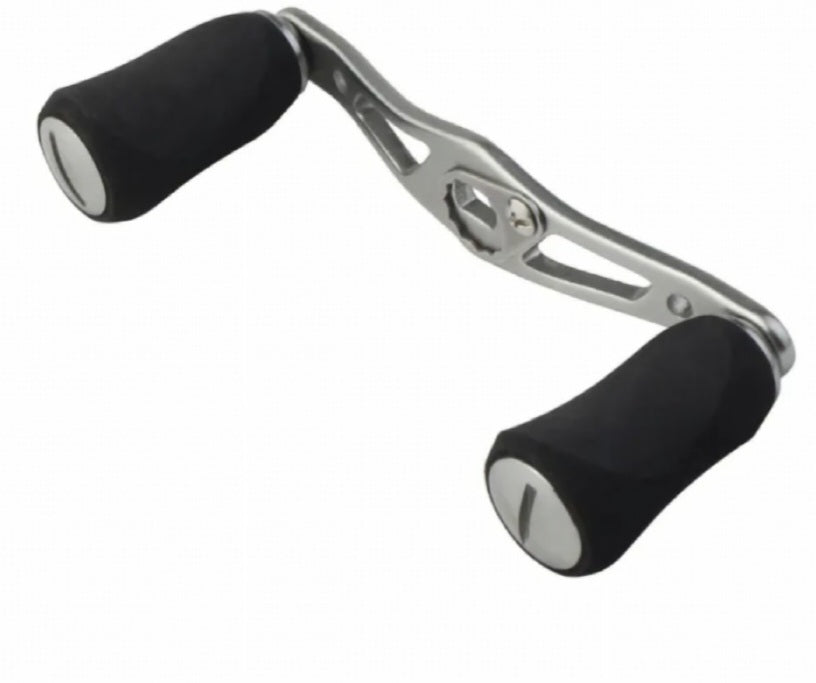 Lightweight Swept Aluminum Baitcasting Reel Handle – 90mm with Cork or EVA Foam Knobs
