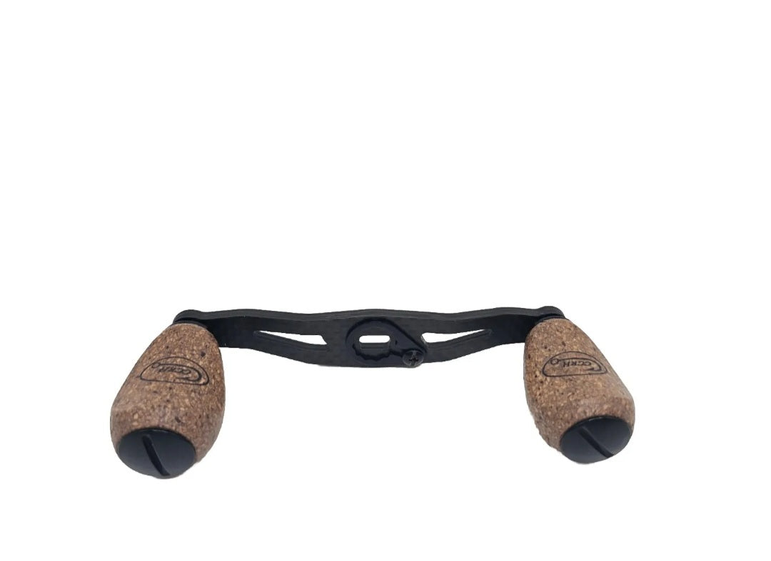 CCRH 105mm Carbon Fiber Reel Handle Cork Grips