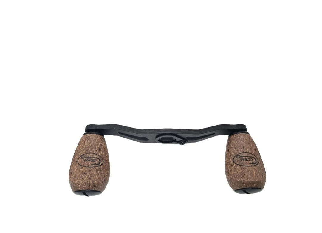 CCRH 105mm Carbon Fiber Reel Handle Cork Grips