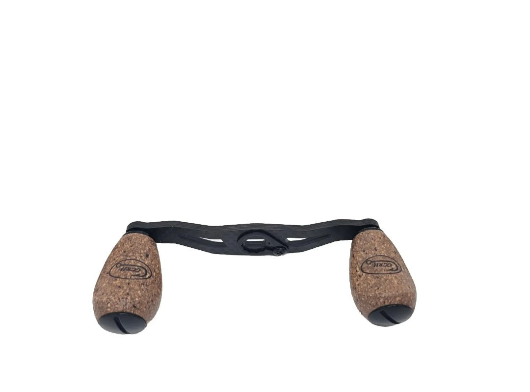 CCRH 105mm Carbon Fiber Reel Handle Cork Grips