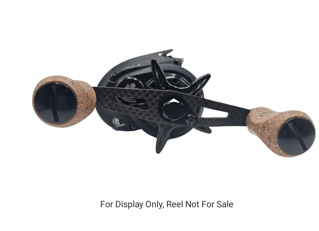 CCRH 105mm Carbon Fiber Reel Handle Cork Grips