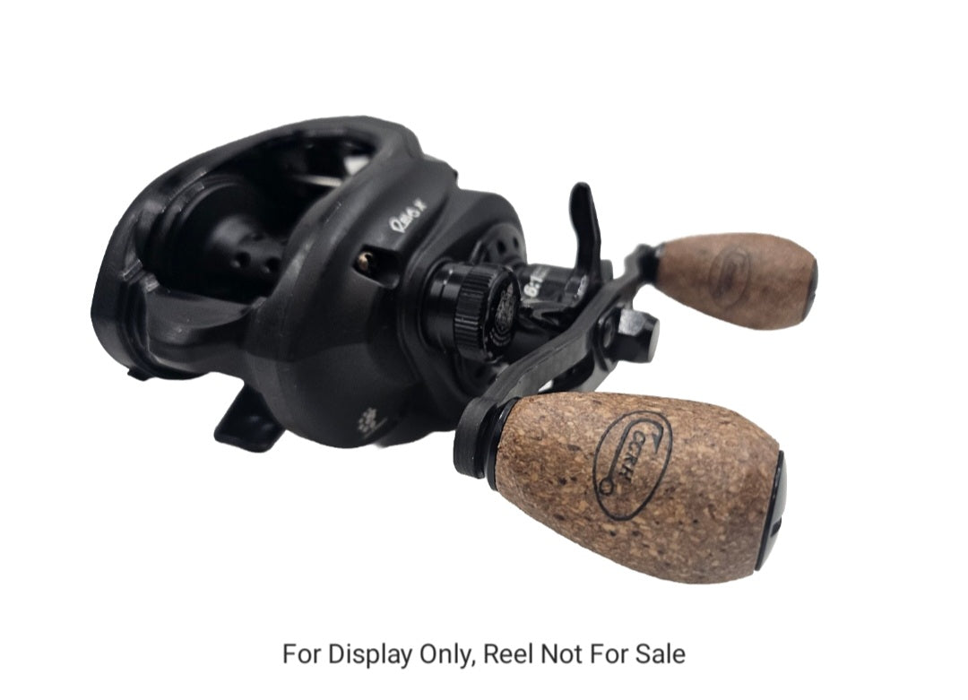 CCRH 105mm Carbon Fiber Reel Handle Cork Grips