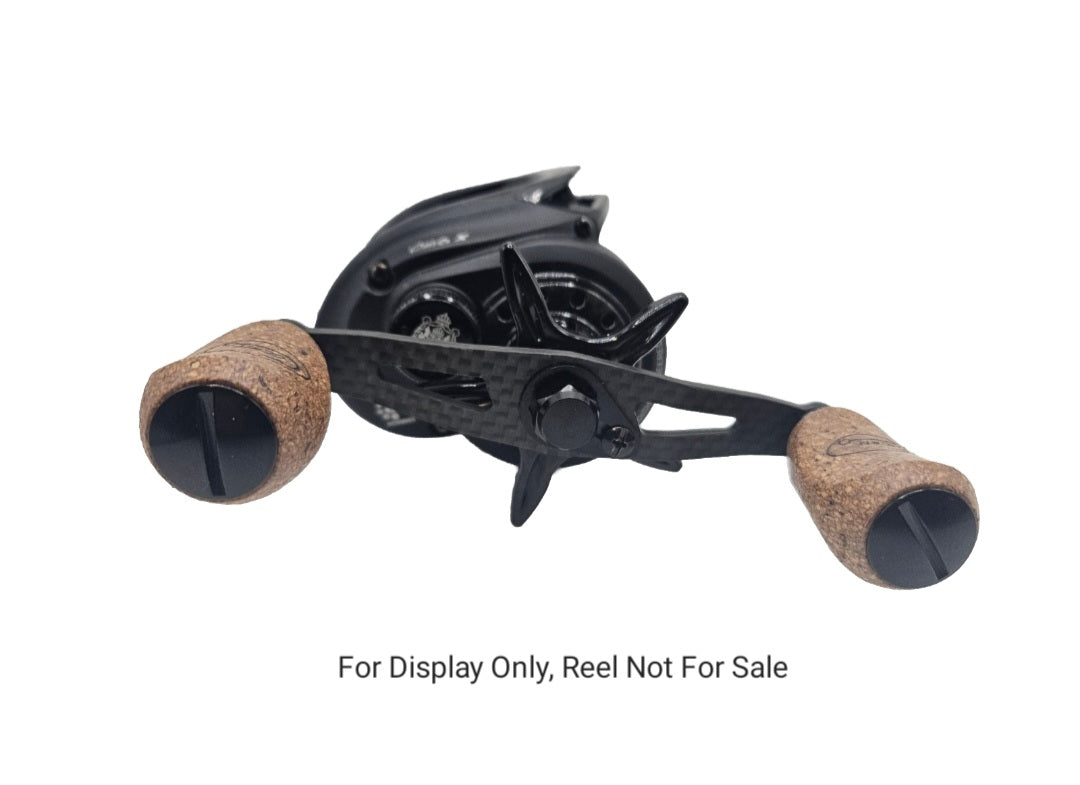 CCRH 105mm Carbon Fiber Reel Handle Cork Grips