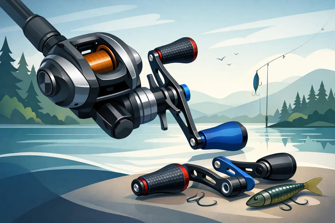 Affordable Custom Reel Handles That Fish Hard