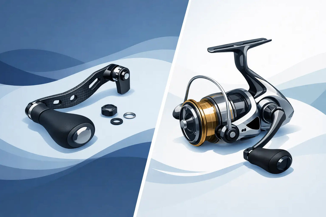 Aftermarket Handle Versus New Reel