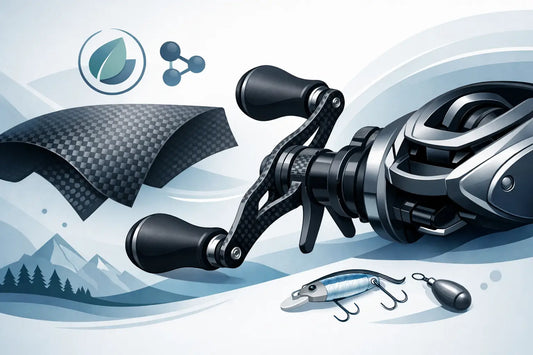 Carbon Fiber Reel Handle Guide