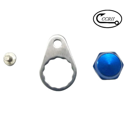🎁 Baitcasting Reel Handle Nut Caps With Screw (100% off)