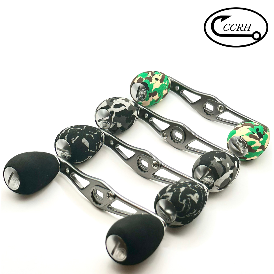 🎁 Lightweight Swept Aluminum Baitcasting Reel Handle – 100mm with Cork or EVA Foam Knobs (100% off)