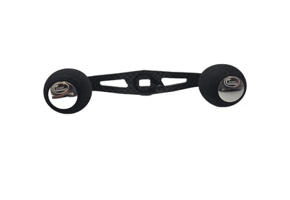 🎁 Carbon Fiber Baitcasting Handle – EVA/Cork Knobs – Universal + Adapter (100% off)