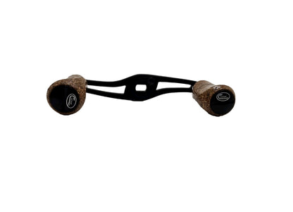 Lightweight Swept Aluminum Baitcasting Reel Handle 90mm with Cork or EVA Foam Knobs