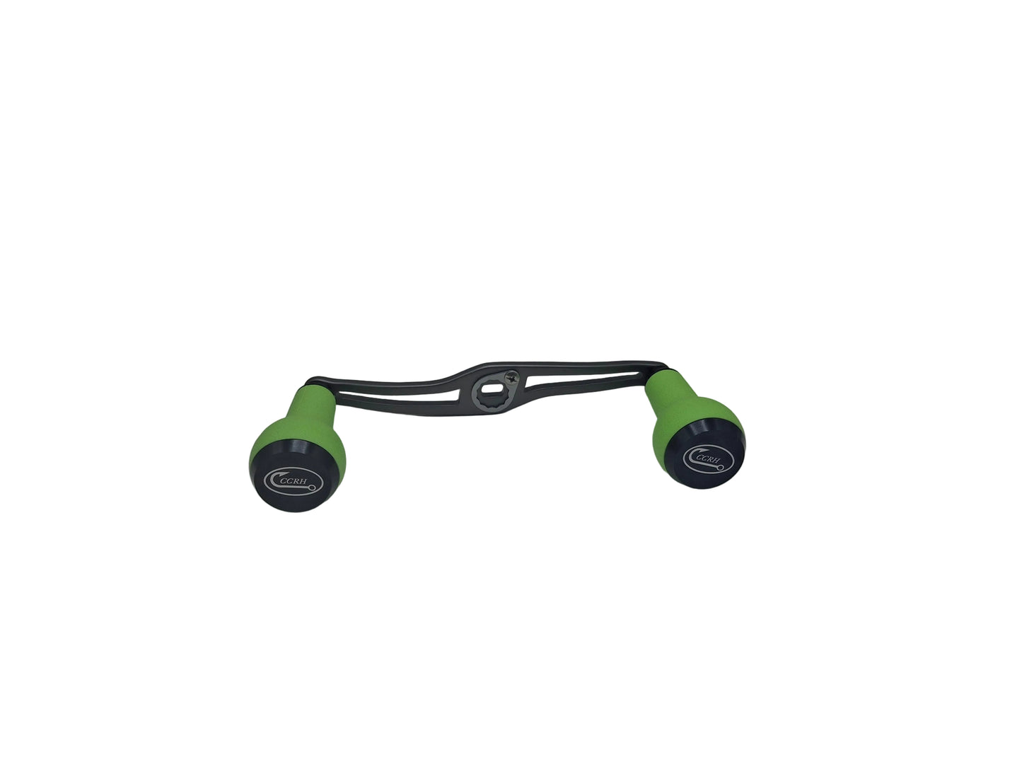 Lightweight Swept Aluminum Alloy Baitcasting Reel Power Handle 120mm with TPE Knobs