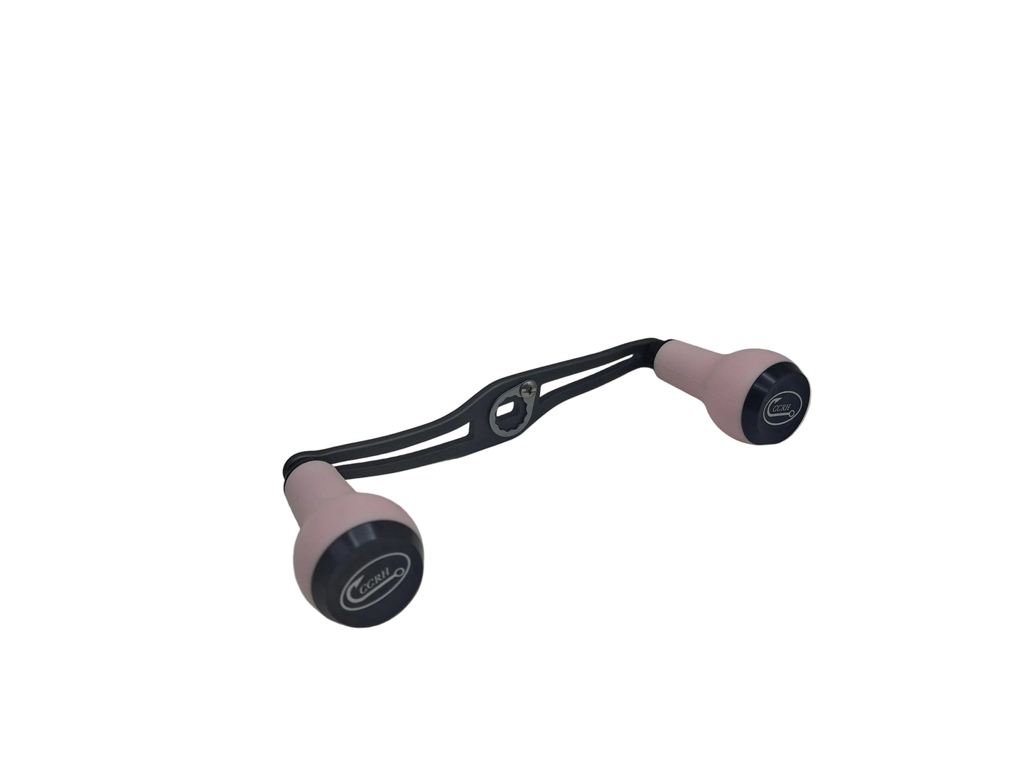 Lightweight Swept Aluminum Alloy Baitcasting Reel Power Handle 120mm with TPE Knobs