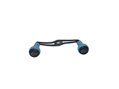 Lightweight Swept Aluminum Alloy Baitcasting Reel Power Handle 120mm with TPE Knobs