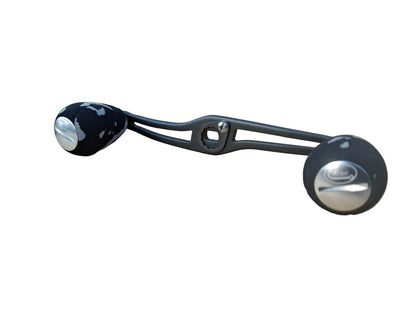Lightweight Swept Aluminum Alloy Baitcasting Reel Power Handle 120mm with Cork or EVA Foam Knobs