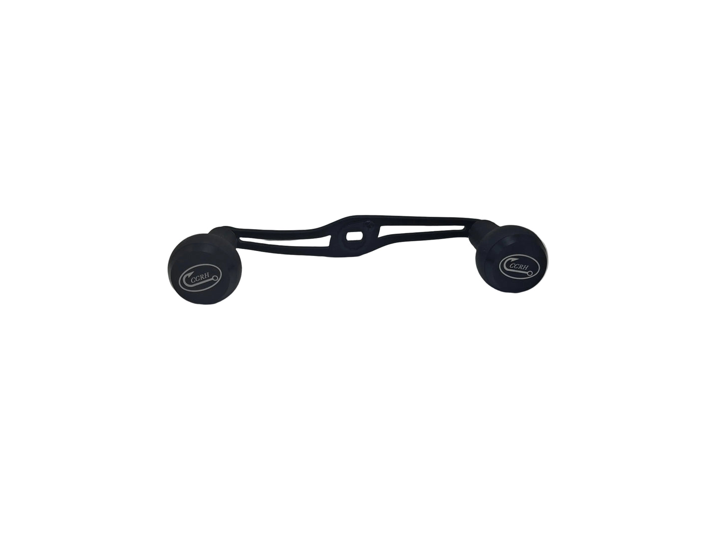 Lightweight Swept Aluminum Alloy Baitcasting Reel Power Handle 120mm with TPE Knobs