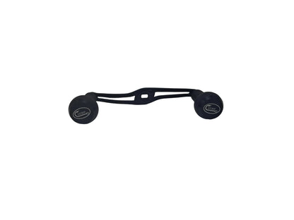 Lightweight Swept Aluminum Alloy Baitcasting Reel Power Handle 120mm with TPE Knobs