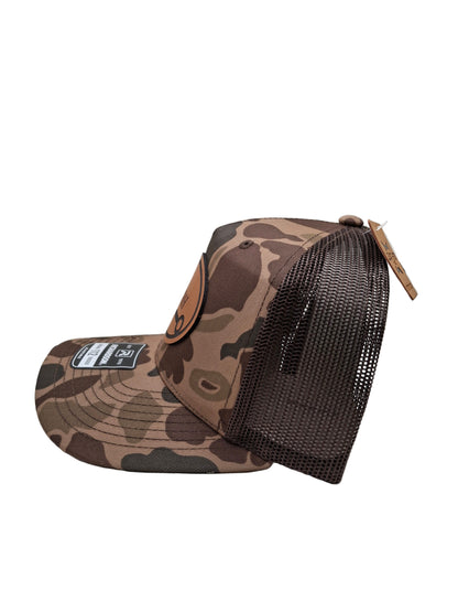 CCRH Leather Patch Trucker Hat