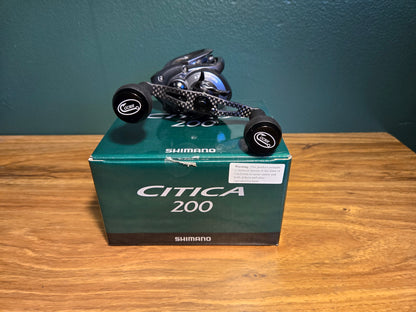 Shimano Citica 200 Baitcasting Reel w/ 95mm Carbon Fiber Handle