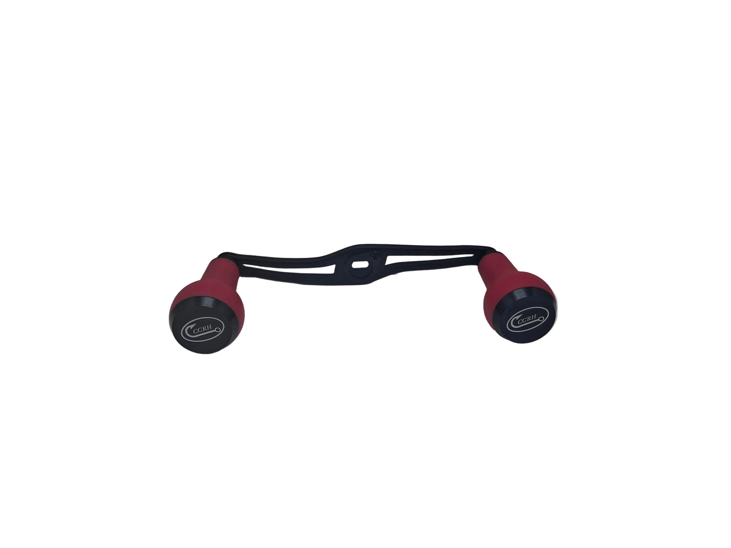 Lightweight Swept Aluminum Alloy Baitcasting Reel Power Handle 120mm with TPE Knobs