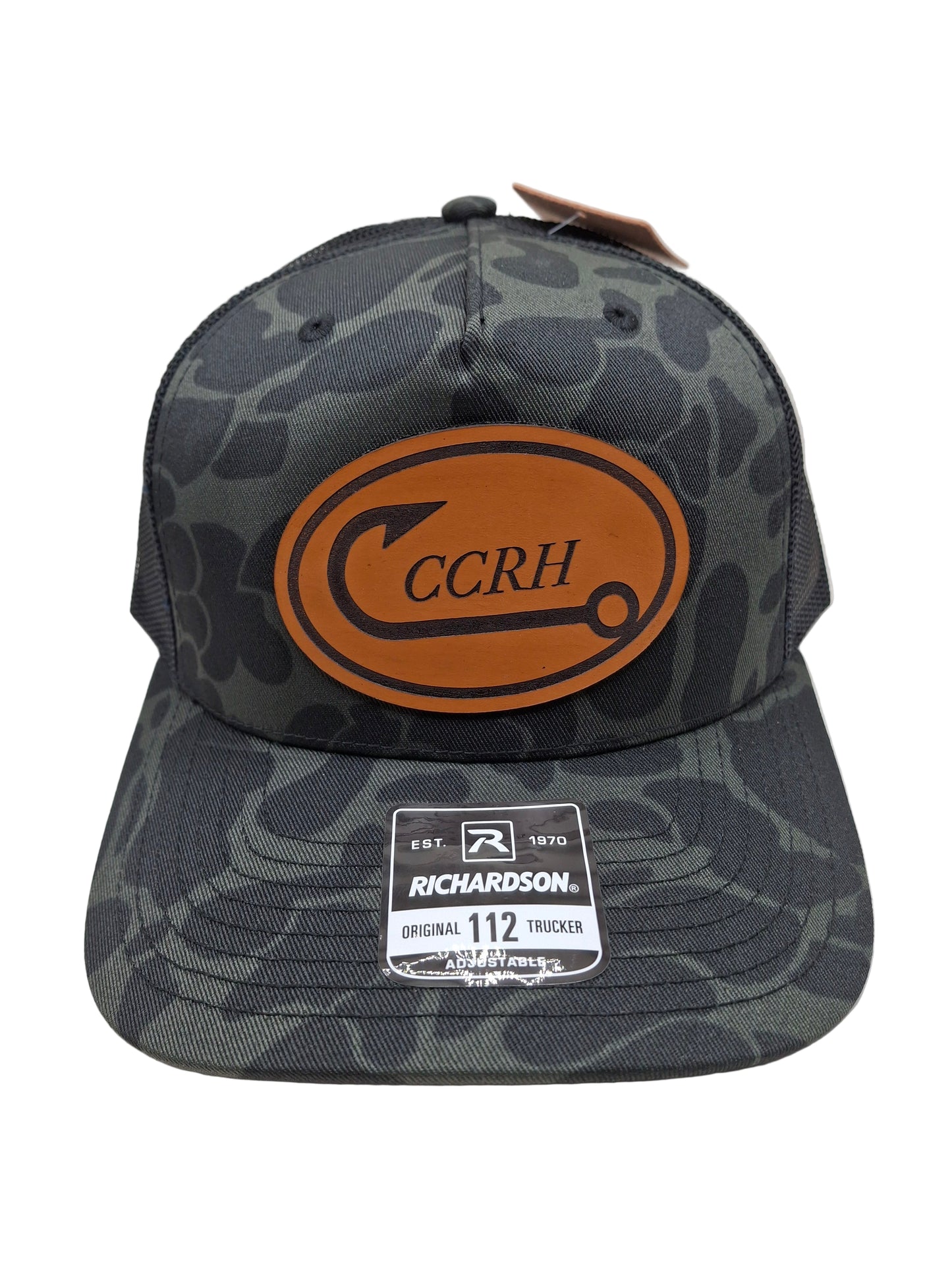 CCRH Leather Patch Trucker Hat
