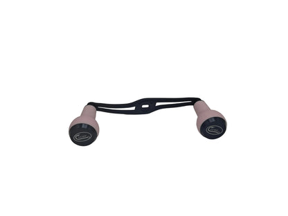 Lightweight Swept Aluminum Alloy Baitcasting Reel Power Handle 120mm with TPE Knobs