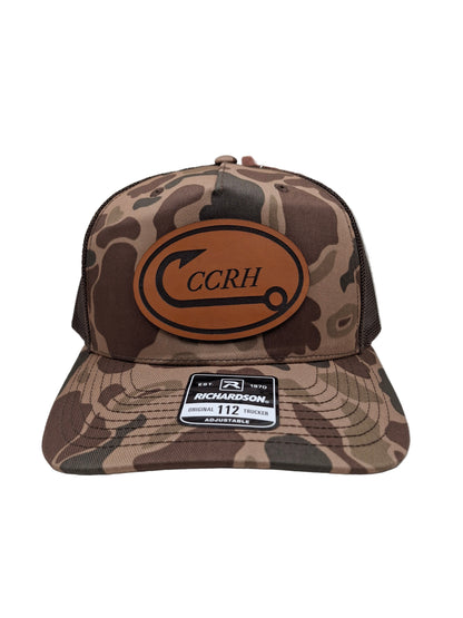 CCRH Leather Patch Trucker Hat