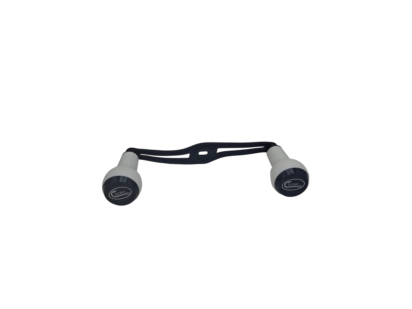 Lightweight Swept Aluminum Alloy Baitcasting Reel Power Handle 120mm with TPE Knobs