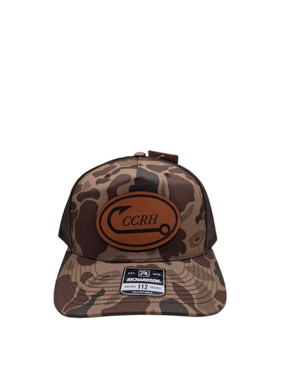 CCRH Leather Patch Trucker Hat
