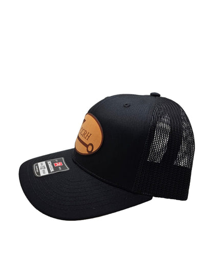 🎁 CCRH Leather Patch Trucker Hat (100% off)