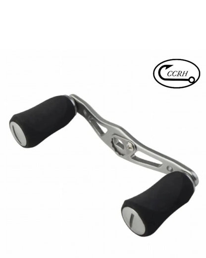 Lightweight Swept Aluminum Baitcasting Reel Handle – 100mm with Cork or EVA Foam Knobs