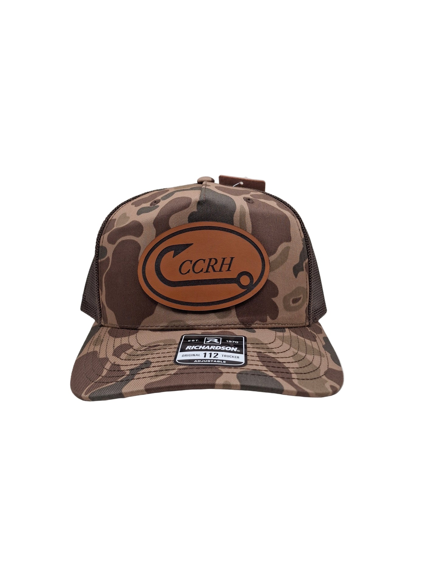 CCRH Leather Patch Trucker Hat